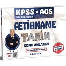 Anla Kazan Yayınları Bekir Çelik Kpss Ags Fetihname Tarih Konu Anlatımı