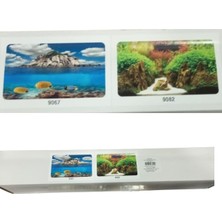 365Dükkan Çift Taraflı Akvaryum Arka Fonu (Akvaryum Posteri) 40 cm
