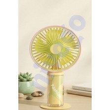 Nivego 3 Kademeli Güçlü Motorlu 300 Mah Bataryalı Taşınabilir Mini Fan Vantilatör Pervane