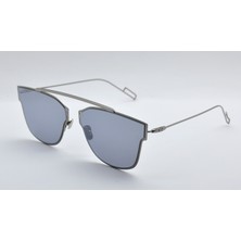 Retro Rs 0046 59 COL01 Tıtanıum Mat Metal Unısex Gri Mavi Güneş Gözlüğü