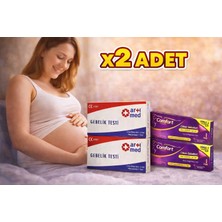 Karma Gebelik Testi Ikili Paket (X2 Adet) – Erken Sonuç Veren Hassas Test | Gizli Gönderim