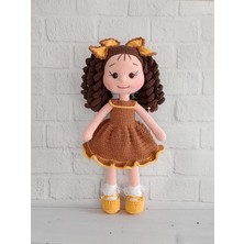 Karamelim Öykü Bebek Amigurumi Organik Oyuncak