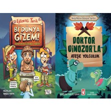 Eğlenceli Bilgi Yayınları Bi Dünya Gizem - Dünyanın Gizem Li Tarihi ve Doktor Dinozorla Ateşe Yolculuk (Nurlan Nazlı Kaya)