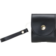 Apple Airpods 2.nesil Uyumlu Deri Kılıf Mai Snap Rst1 Siyah