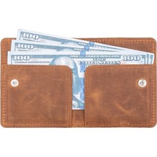 Robin Deri Kartlık Cüzdan G2 Antik Kahve