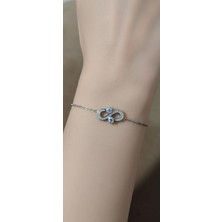 Bontexs Kadın Zirkon Taşlı Sonsuzluk Bileklik