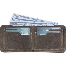 Deri Erkek Cüzdanı Ro6 Kahve