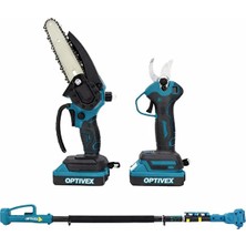 Optivex Ikili Budama Seti+Teleskopik Kol 2.5m