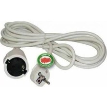 Abnturk 3x2.5 Tse Garantili Topraklı Uzatma Kablosu 15MT