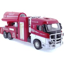 MEGA Die Cast Model Çek Bırak Turbo Jet Itfaiye Kamyonu