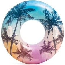 Vardem Oyuncak ISC58263 Intex Tutmaçlı Desenli Simit 97 cm -1 Adet Stokta Olan Gönderilir