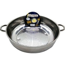 Kocadal No-3 - 30CM Basık Süzek Metal Süzgeç (5047)