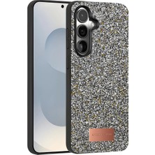 Nuveden Onegif Samsung Galaxy S25 Plus Bright Simli Kapak - Gold