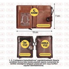 Rodos Hakiki Deri, El Yapımı, Pop-Up Kartlık Cüzdan, Gölgeli Taba