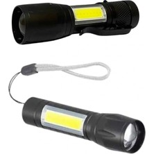 Kocadal Uzun Menzilli Şarjlı El Feneri Uzun Ömürlü LED Işık Lamba