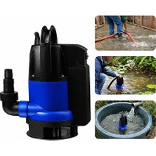 Optivex Bakır Sargı 2 Hp Gizli Şamandıralı Kirli Temiz Yüzme Havuzu Gölet Sel Su Aktarma Pompası