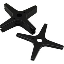 Kocadal 5 Adet Siyah Artı Model Cezvelik Ocak Küçültücü Emaye (5047)