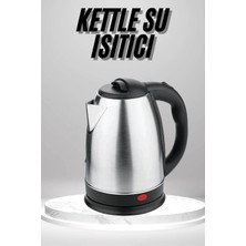 Kocadal Su Isıtıcı 220 - 240 V Paslanmaz Çelik Kettle Uzun Ömürlü 2000 Watt
