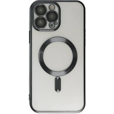 Pileli Store Pilelistore   iPhone 13 Pro Kılıf Kross Magneticsafe Kapak - Siyah