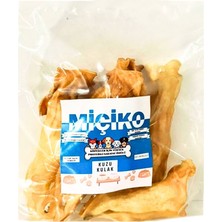 Miçiko Zengin Kolajen ve Proteinli Kuzu Kulak Köpek Ödülü 80GR