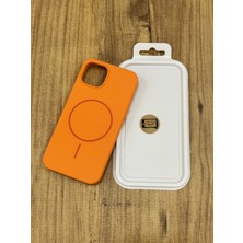 Ceptex Iphone 13 14 Uyumlu Magsafe Lansman Silikon Kılıf