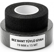 Çankaya Bez Bant Tüylü Siyah 19 mm 15 mt