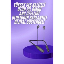 Kocadal 60 Saat Kablolu Boyun Askılı Dijital Göstergeli Bluetooth Kulaklığı