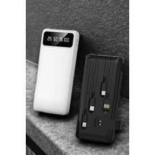 Kocadal Powerbank 20.000 Mah LCD Ekran USB Lightning Type-C Uyumlu Ios ve Android