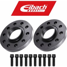 Eibach Pro Spacer + Uzatılmış Bijon Seti | 2x 8 mm | Siyah | 5X112  S90-2-08-003-B