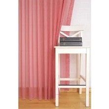 Vivense Massarelli Keten Tül Nar Rengi 1-2 Seyrek Pile 100X260