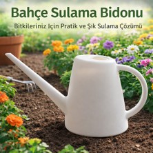 Yeni Koç Plastik Bahçe Sulama Ibriği  Beyaz  1.7 Litre – Ergonomik Tasarım, Dayanıklı ve Hafif Sulama Kabı
