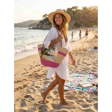 Nesdesing Hasır Plaj Çantası