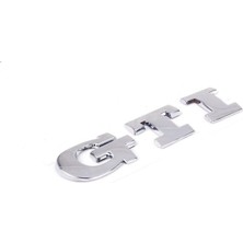 Volkswagen Vw Golf Mk5 Gtı Orijinal “gtı” Yazı Amblemi (Yapıştırmalı)