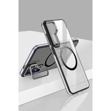 Nuveden Joko Samsung Galaxy S24 Crystal Magsafe Kapak - Siyah