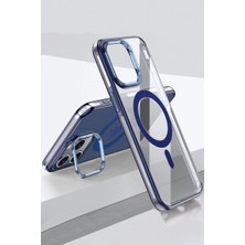 Nuveden Joko Apple Iphone 15 Pro Drop Magsafe Kapak - Lacivert