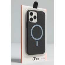 Mey İthalat Mey Ithalat®   iPhone 16 Helen Magsafe Kapak - Siyah