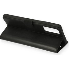 Mey İthalat Mey Ithalat®  Samsung Galaxy S20 Ultra Trend S Plus Kapaklı Kılıf - Siyah