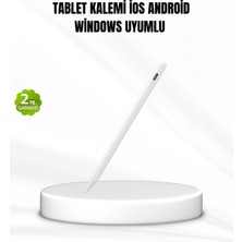Belle Fusion Mey Ithalat® Akıllı Dokunmatik Kalem – Type-C Şarjlı, Manyetik, Apple Pencil Alternatifi Stylus Pen