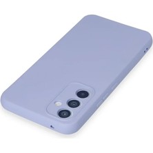 Mey İthalat Mey Ithalat®  Samsung Galaxy A54 5g Kılıf Nano Içi Kadife Silikon - Lila