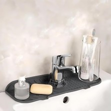 Ciho Su Tutucu Musluk Matı Mutfak ve Banyo Için Koruyucu Lavabo Musluk ve Batarya Matı