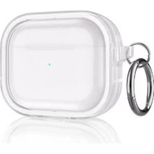Pileli Store Pilelistore   Airpods Pro 2 (2.nesil) Shiny Şeffaf Kılıf - Beyaz