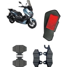 Moto Ulusoy Rks Grace 202 Bakım Seti Ön-Arka Fren Balata ve Hava Filtresi