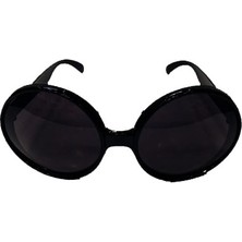 Ulugo 80 Li Yıllar Siyah Renk Nostalji Yeşilçam Parti Gözlüğü (5224)