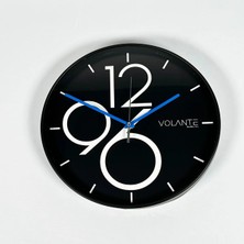 Volante 30 Cm Dek. Duvar Saati 261212-SYH19MAVI