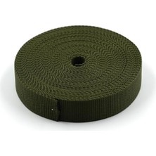 PremiumPort Dar Dokuma Şerit 30MM 5m Haki Yeşil, Çok Amaçlı ve Dayanıklı Ürün