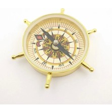 Ulugo -Estetik Tasarım Dümen Model Pirinç Pusula ( Lisinya )