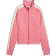 Puma T7 Always On Kadın Kısa Track Ceket, Geri Dönüştürülmüş Malzemeden Üretim, Spor Aktiviteleri İçin