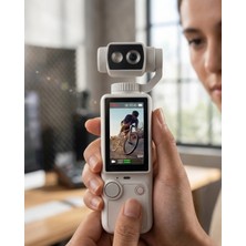 Marsilyan 4K Vlog Kamera Otomatik Odaklama ve Döndürülebilir Lensli Taşınabilir El Kamerası