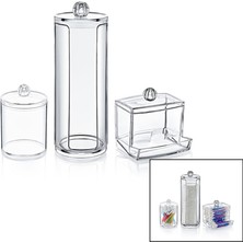 Ulugo Disk 3lü Makyaj Organizer Set (5224)