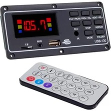365Dükkan Magicvoice MV-15949 Usb-Sd-Aux-Bluetooth Mikrofonlu Kumandalı Ekranlı Oto Teyp Çevirici Dijital P